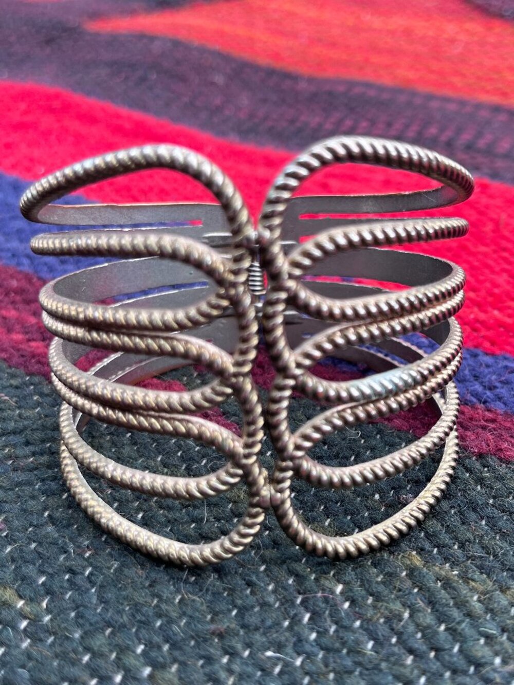 Vintage Hinged Cuff Bracelet